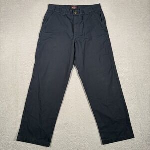 Tru Spec Pants Mens 34x30 Blue‎ Cargo Utility Ripstop Zip Work Adjustable Waist